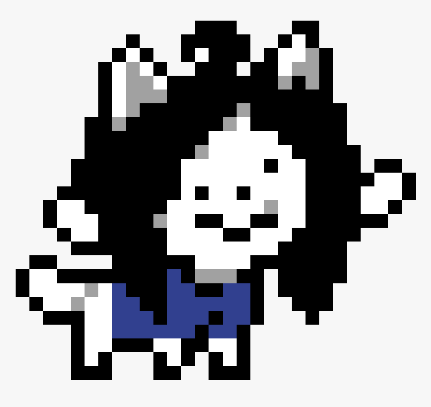 Hoi Im Temmie - Temmie Undertale Pixel Art, HD Png Download, Free Download