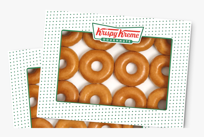 Krispy Kreme Doughnut Box, HD Png Download, Free Download