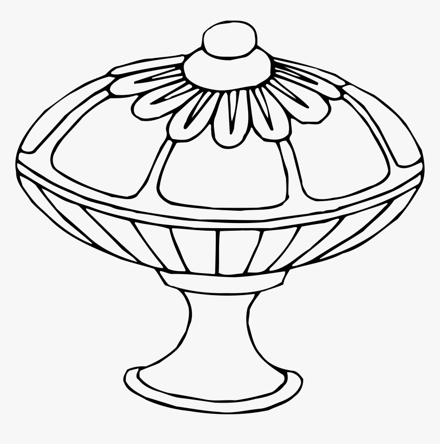 Vase 13 Line Drawing Clip Arts, HD Png Download, Free Download