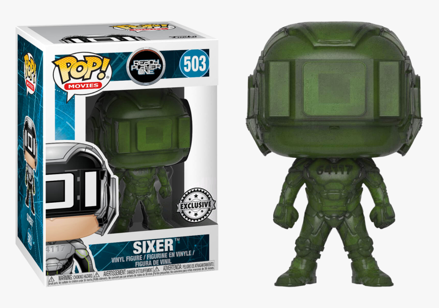 Ready Player One Exclusive Pops , Png Download - Funko Pop Ready Player One Sixer, Transparent Png, Free Download