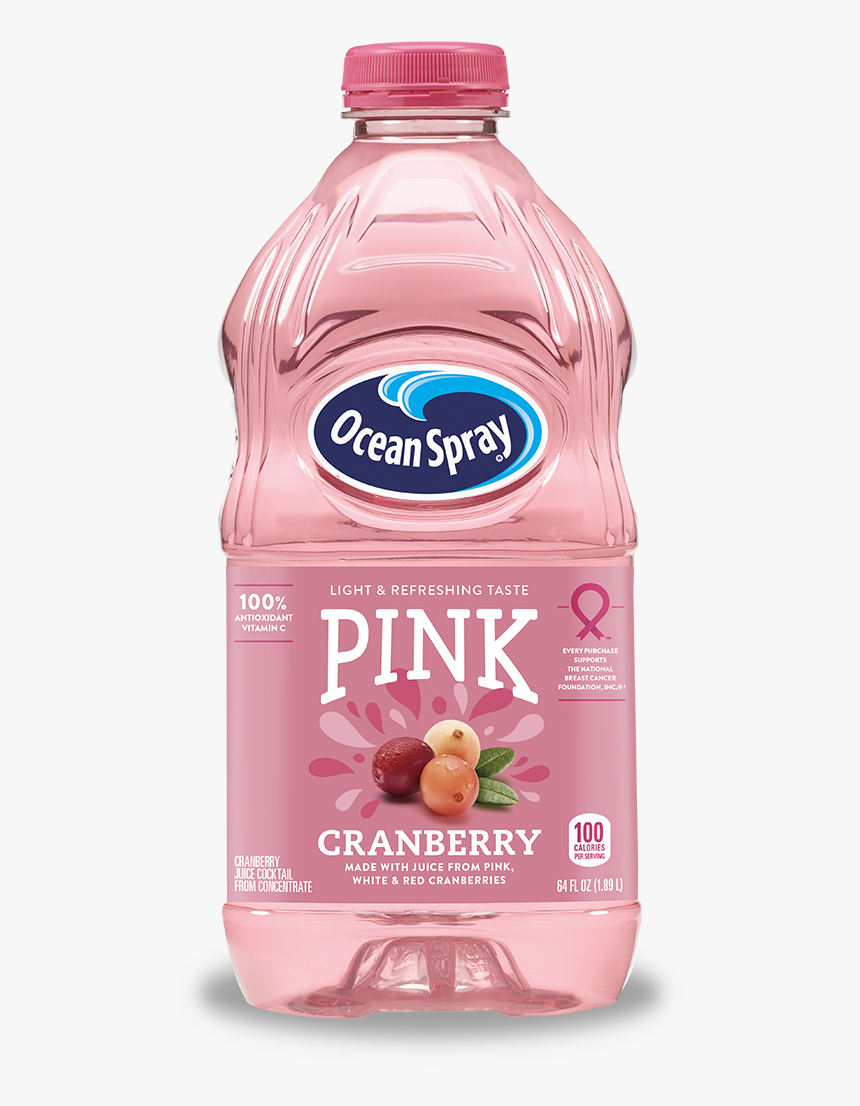 Ocean Spray Pink Cranberry Juice, HD Png Download, Free Download