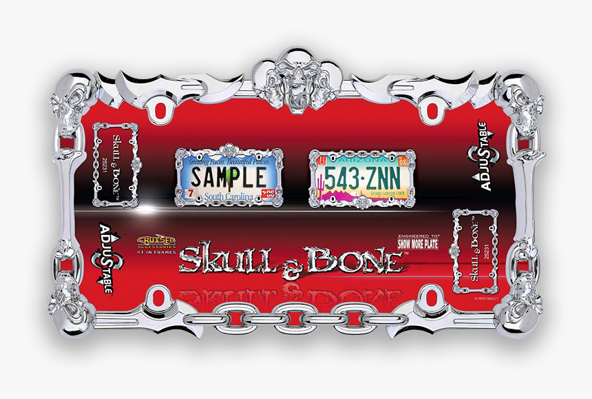 License Plate, Skulls - Cake, HD Png Download, Free Download