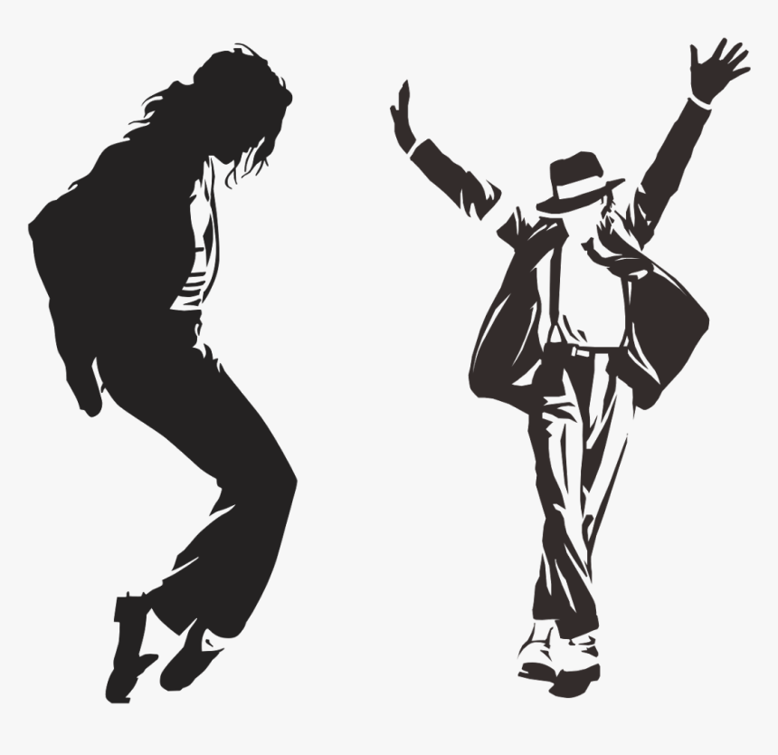 Michael Jackson Silhouette Png - Michael Jackson Dance Pose, Transparent Png, Free Download