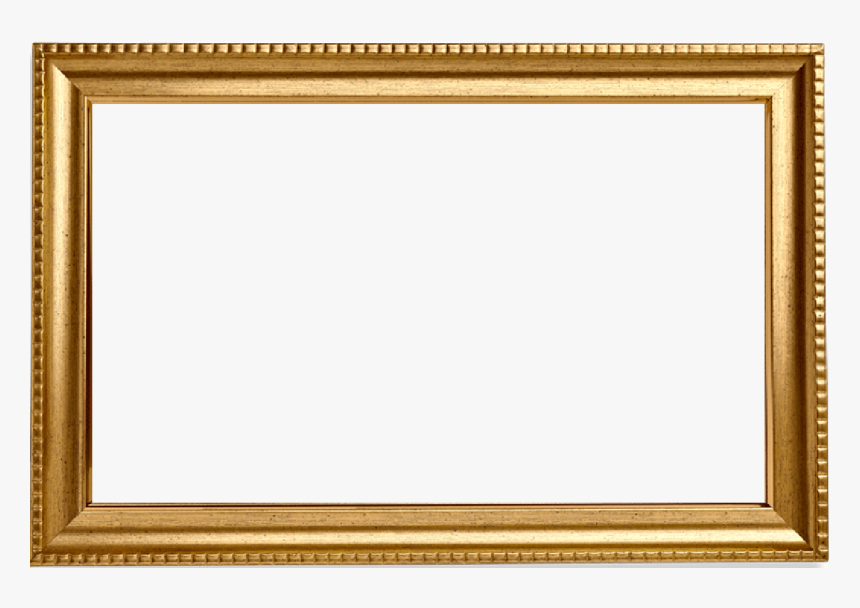 Gold Picture Frame Png, Transparent Png, Free Download