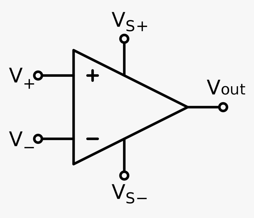 Op Amp Symbol, HD Png Download, Free Download