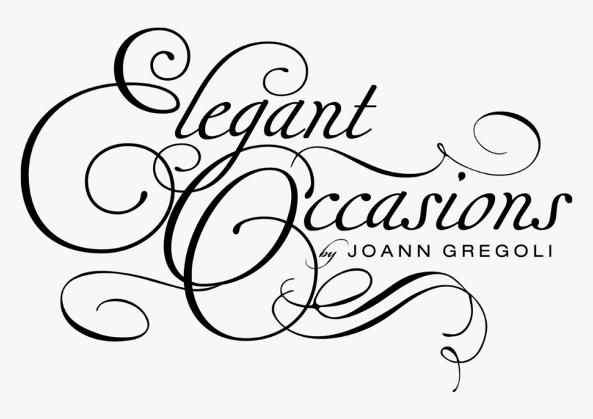 Elegant Png , Png Download - Elegant Occasions By Joann Gregoli, Transparent Png, Free Download