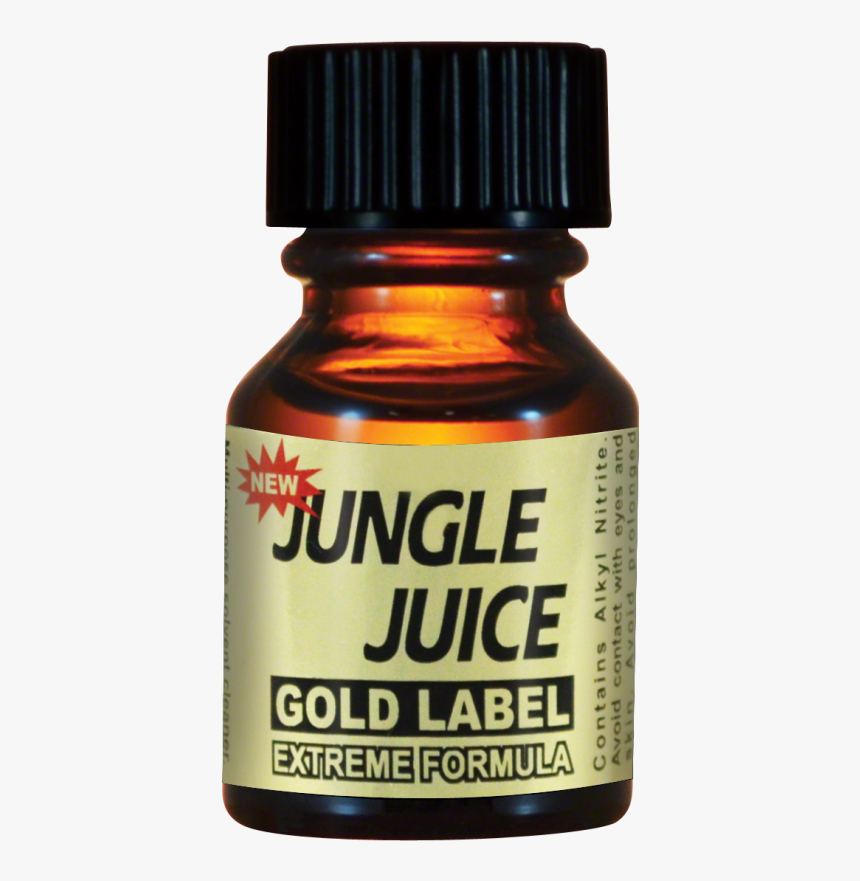 Jungle Juice Gold 10ml - Poppers Jungle Juice Gold Label, HD Png Download, Free Download