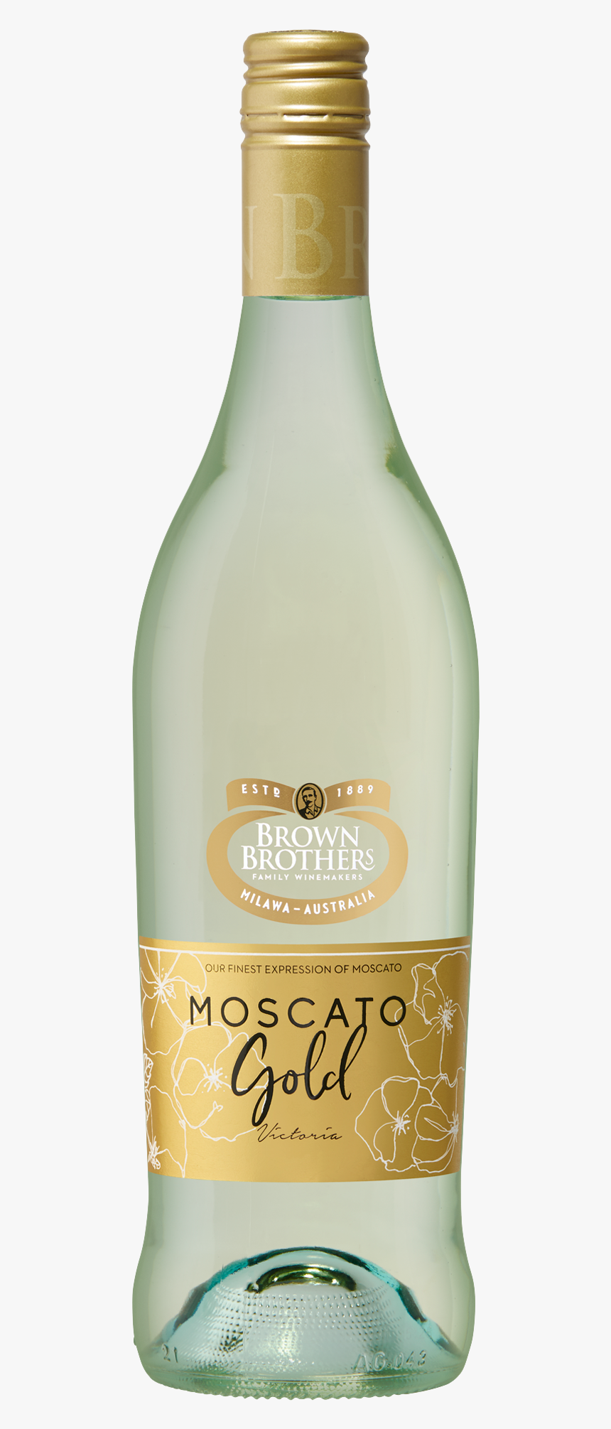 Brown Brothers Moscato Gold Bottle - Brown Brothers Moscato Sauv Blanc, HD Png Download, Free Download