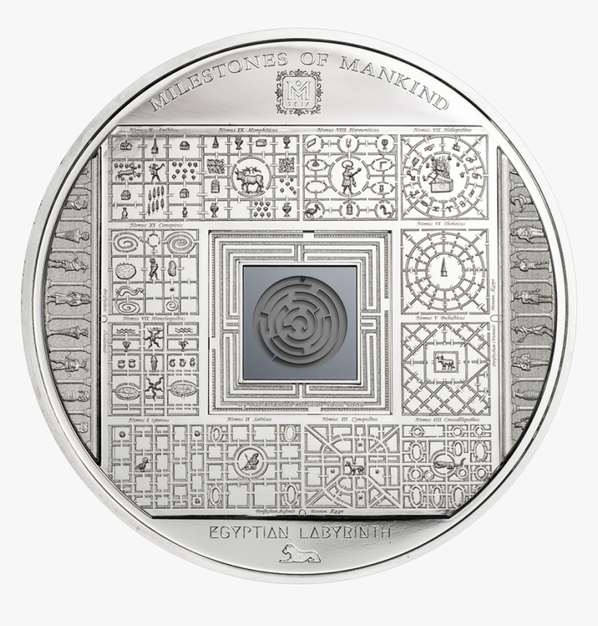 Egyptian Labyrinth Coin, HD Png Download, Free Download