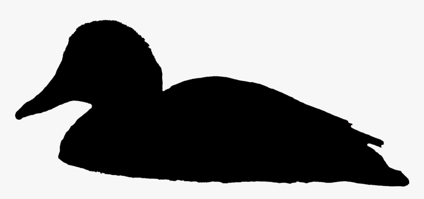Swimming Duck Silhouette Png , Png Download - Swimming Duck Silhouette Png, Transparent Png, Free Download