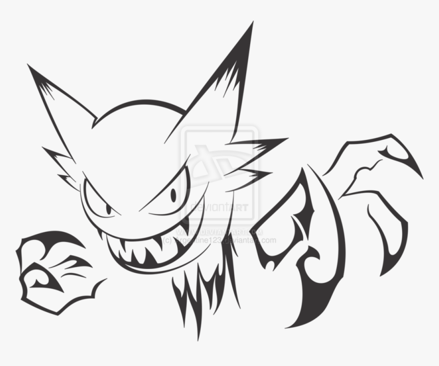 Tattoo Pikachu Tribal, Transparent Png - Drawing Pokemon, Png Download, Free Download