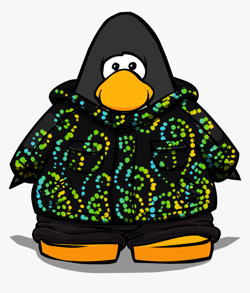 Black Whirlpool Snowsuit Pc Clipart , Png Download - Club Penguin Tuxedo, Transparent Png, Free Download
