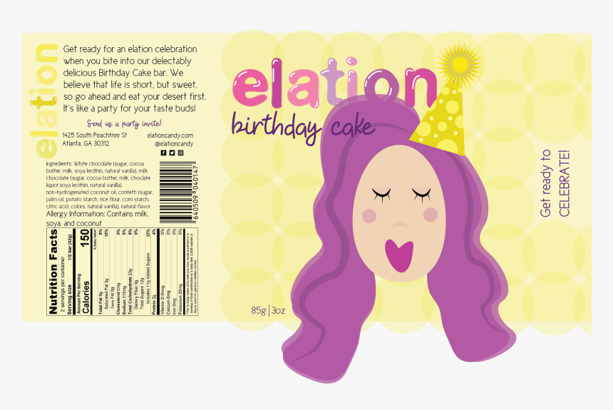Elation Chocolate Bars Are The Life Of The Party - Poster, HD Png Download, Free Download