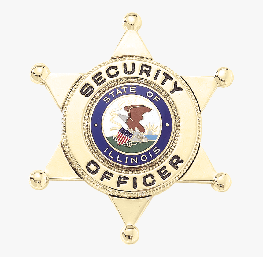 Semi-custom Security Officer Six Point Star - Emblem, HD Png Download, Free Download