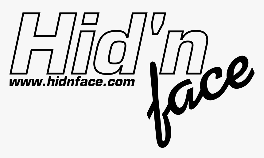 Hid"n Face Logo Png Transparent - Calligraphy, Png Download, Free Download