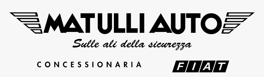 Matulli Auto Logo Black And White - Fiat, HD Png Download, Free Download