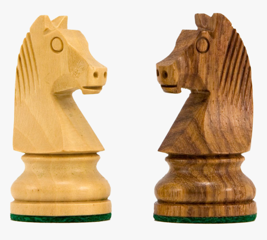 Knight Chess Piece Png Pic - Wooden Knight Chess Piece, Transparent Png, Free Download