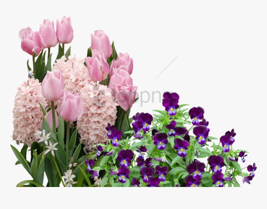 Free Png Easter Flowers Png Image With Transparent - Easter Flowers Png, Png Download, Free Download