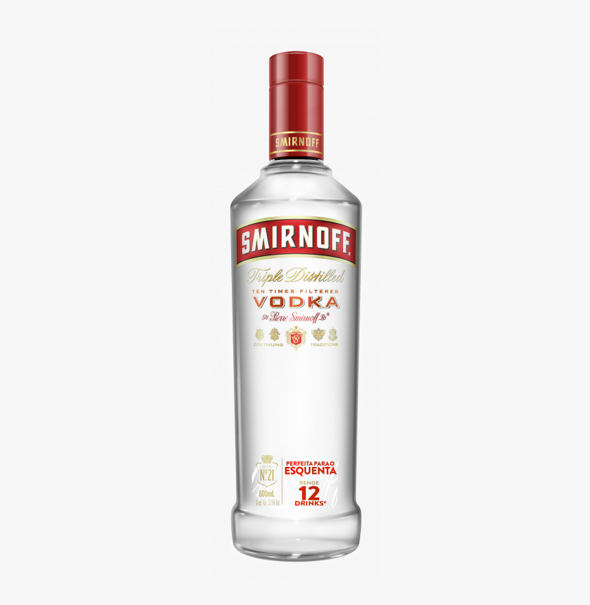 1 Litre Smirnoff Vodka, HD Png Download, Free Download