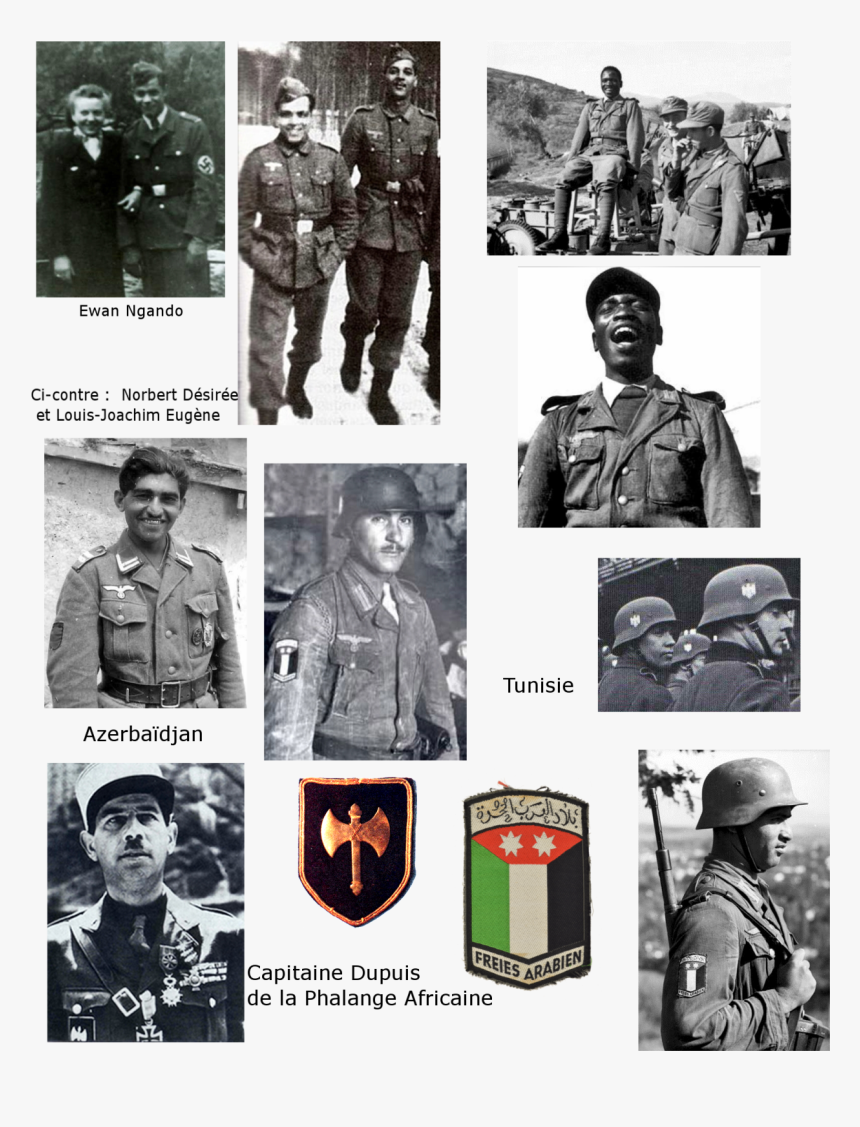 Foreign Soldiers In Wehrmacht, HD Png Download, Free Download
