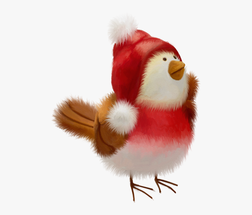 Christmas Bird, Christmas Animals, Christmas Clipart, - Transparent Png Christmas Animals, Png Download, Free Download