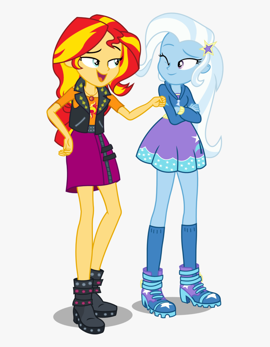 Transparent Cartoon Shoes Png - Trixie Mlp Equestria Girls, Png Download, Free Download