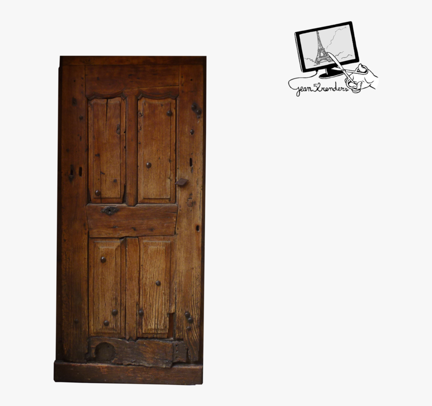 Antic By Jean On - Transparent Wooden Door, HD Png Download, Free Download