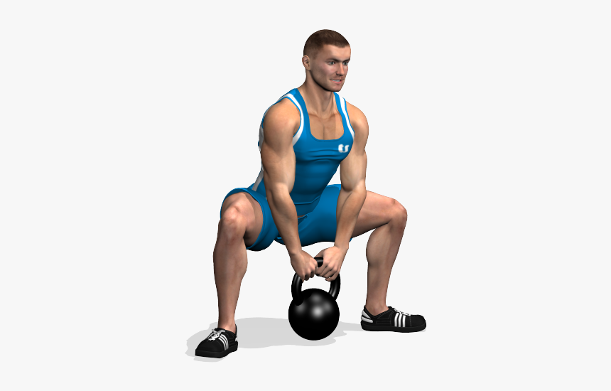 Sumo Squats Kettlebell, HD Png Download, Free Download