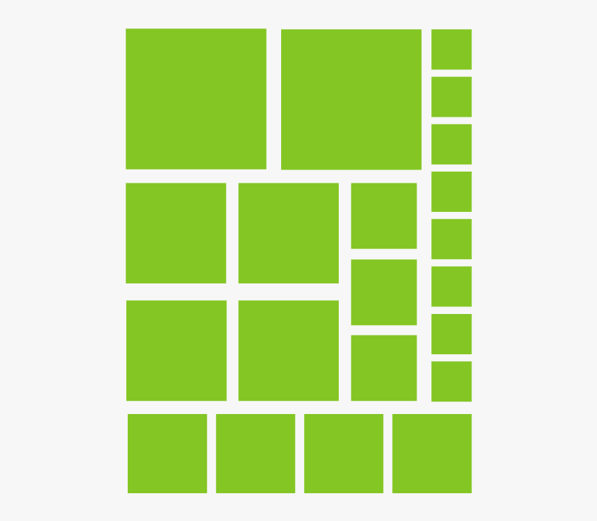 Lime Green Square Wall Decals - Wall Decal, HD Png Download, Free Download