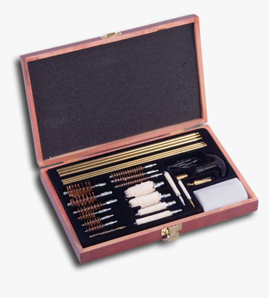 Winchester 42 Piece Deluxe Universal Cleaning Kit Wood - Cosmetics, HD Png Download, Free Download