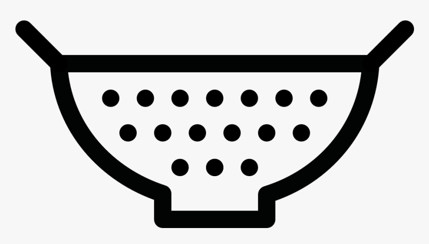 Food Utensils Colander Food Utensils Colander Food - Circle, HD Png Download, Free Download