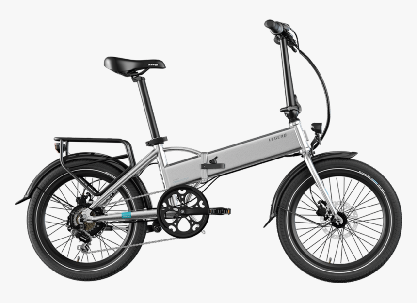 Folding Electric Bikes, HD Png Download - kindpng