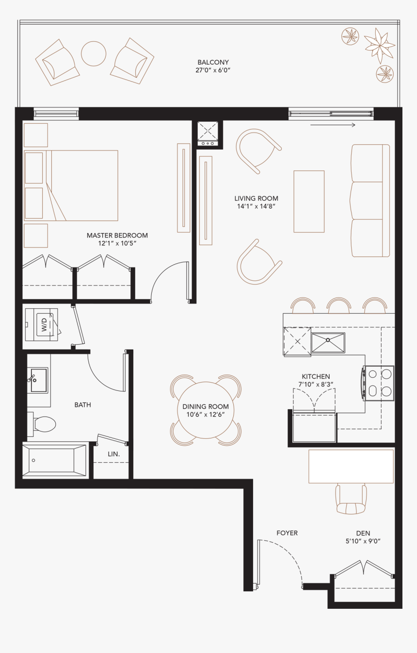 Plans Monaco - Cartoon Floorplan, HD Png Download, Free Download