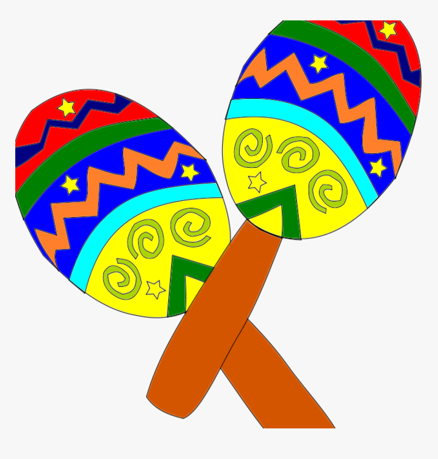 Mexican Clip Art Free Mexican Clip Art Free Clipart - 5 De Mayo Maracas, HD Png Download, Free Download