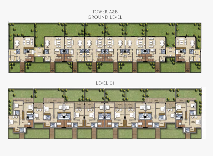 Damac Hills Golf Town Townhouses Floor Plan, HD Png Download, Free Download