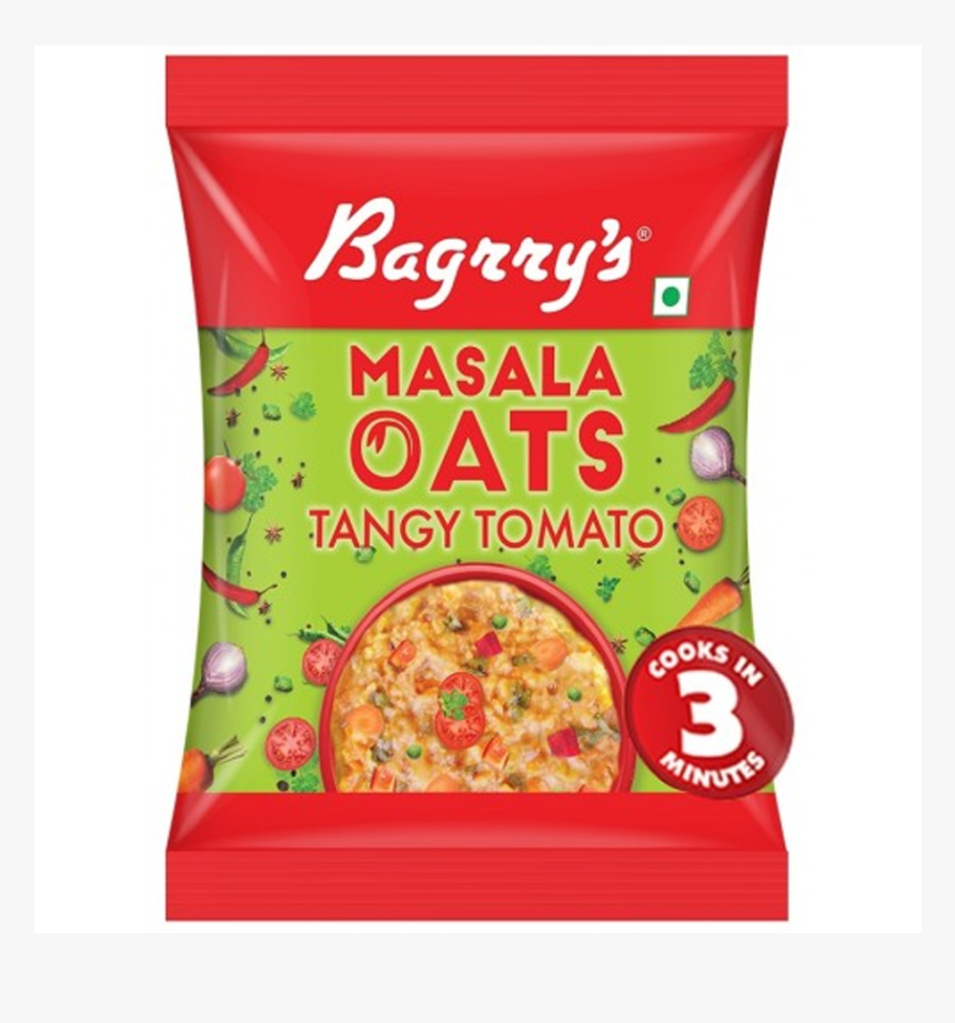 Thumb - Bagrry's Masala Oats Tangy Tomato, HD Png Download, Free Download