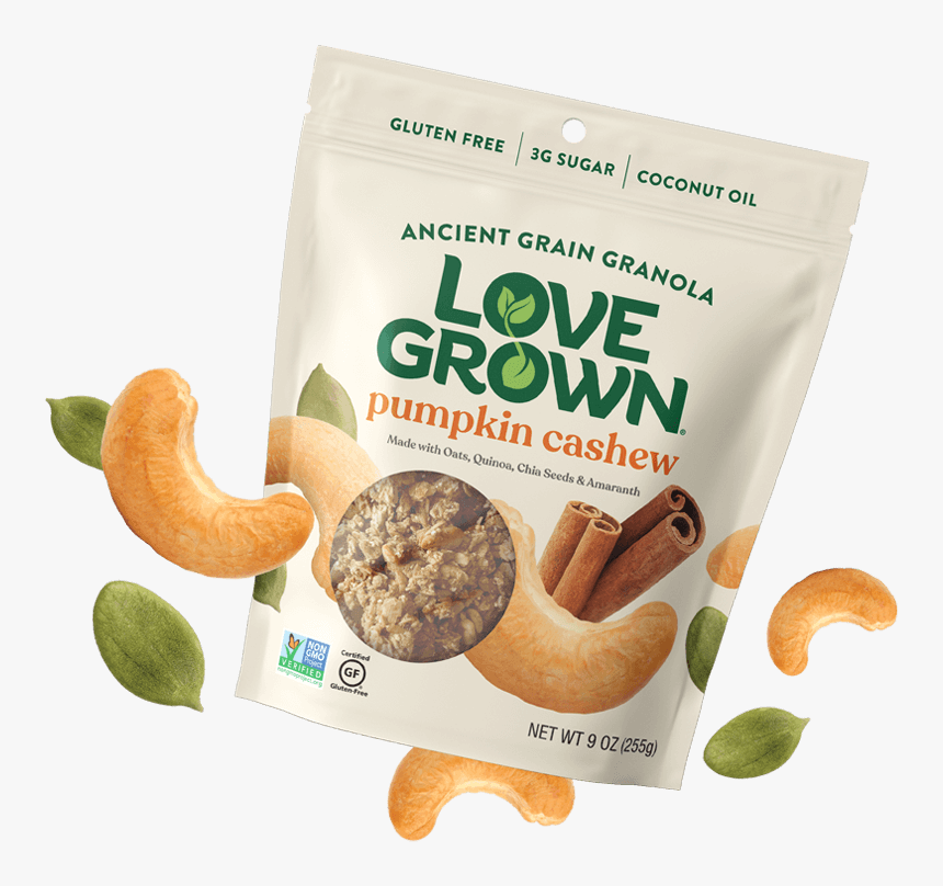 Com/wp Grown Acient Grain Granola Pumpkin Cashew - Almond, HD Png Download, Free Download