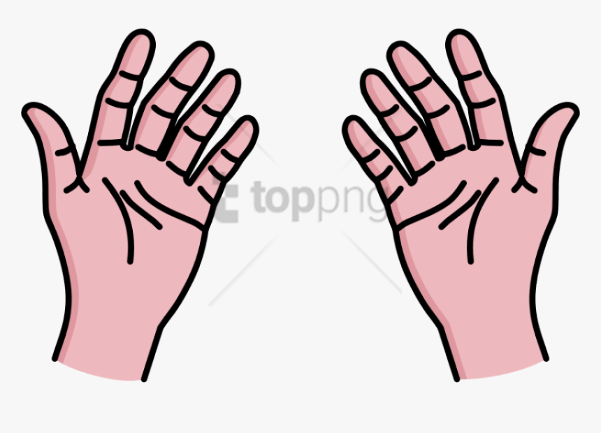 Free Png Cartoon Image Of Hands Png Image With Transparent - Hand Clipart, Png Download, Free Download