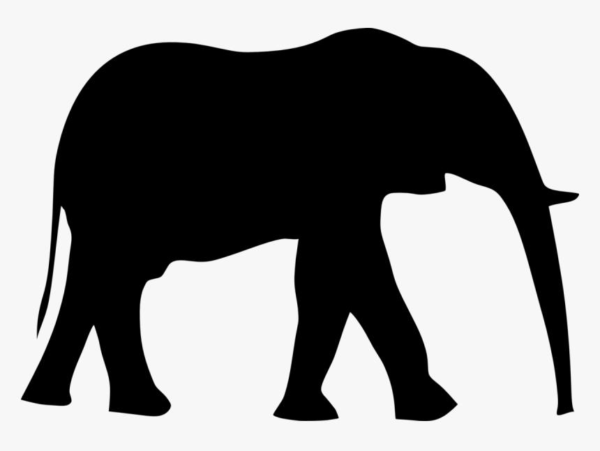 Picture - Elephant Clipart Black, HD Png Download, Free Download