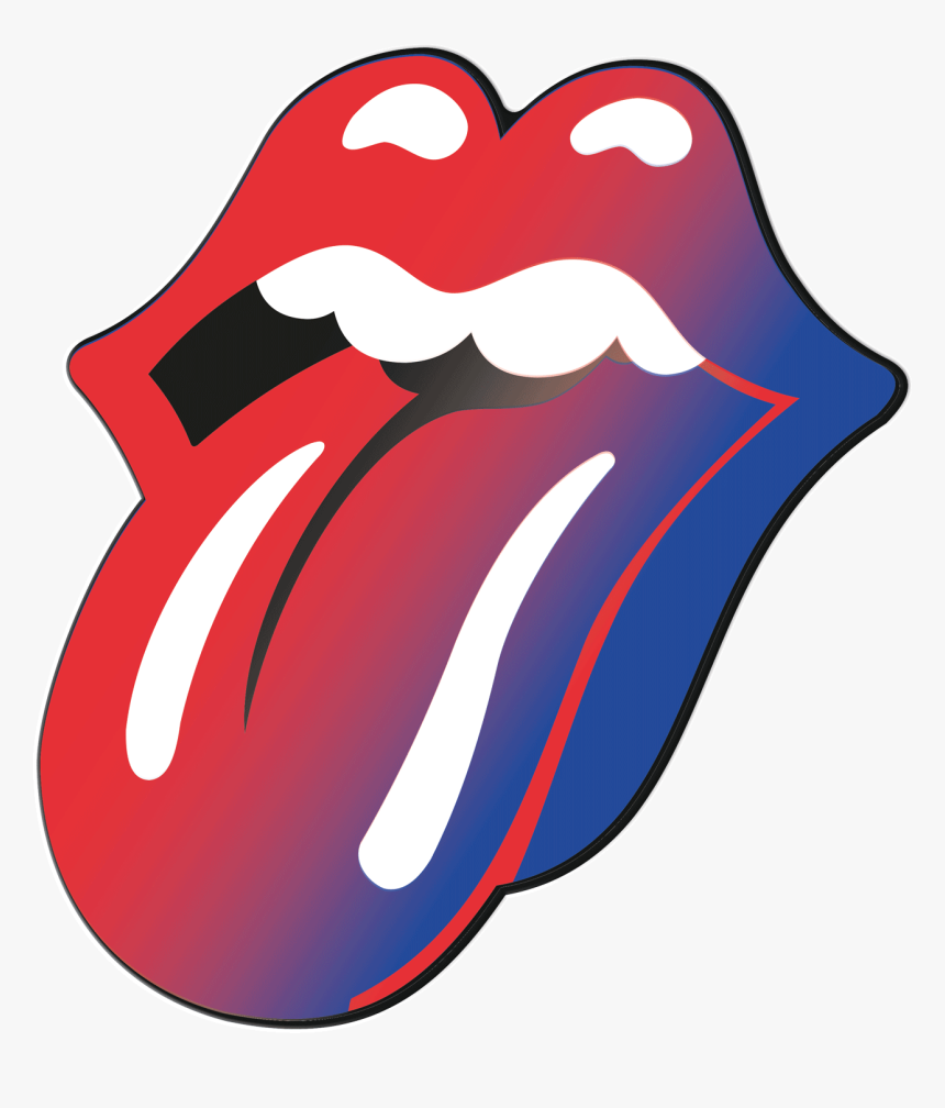Rolling Stones Tongue Clipart , Png Download - High Resolution Rolling Ston...