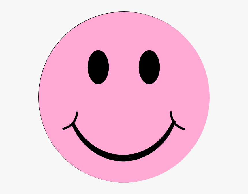 Light Pink Smiley Face, HD Png Download, Free Download