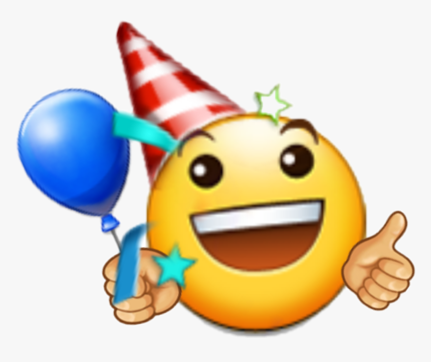 Emotions Happy Happybirthday Sticker - Happy Birthday Emoji Stickers, HD Png Download, Free Download