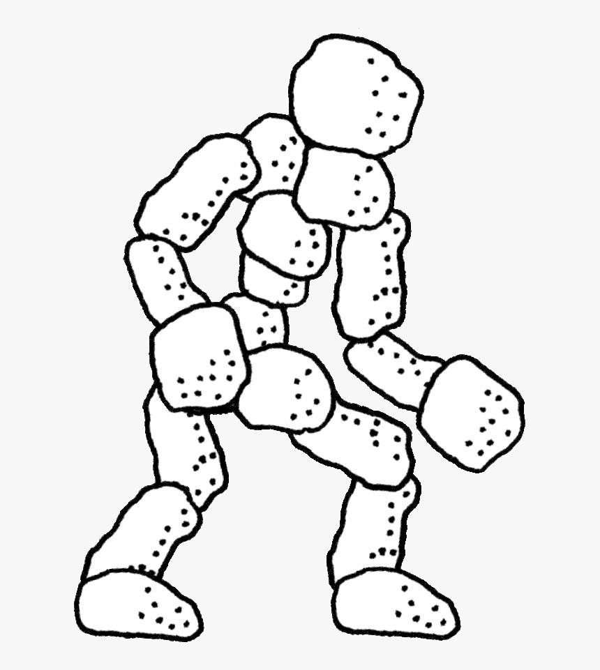 Giant Rock Monster - West Of Loathing Golem, HD Png Download, Free Download