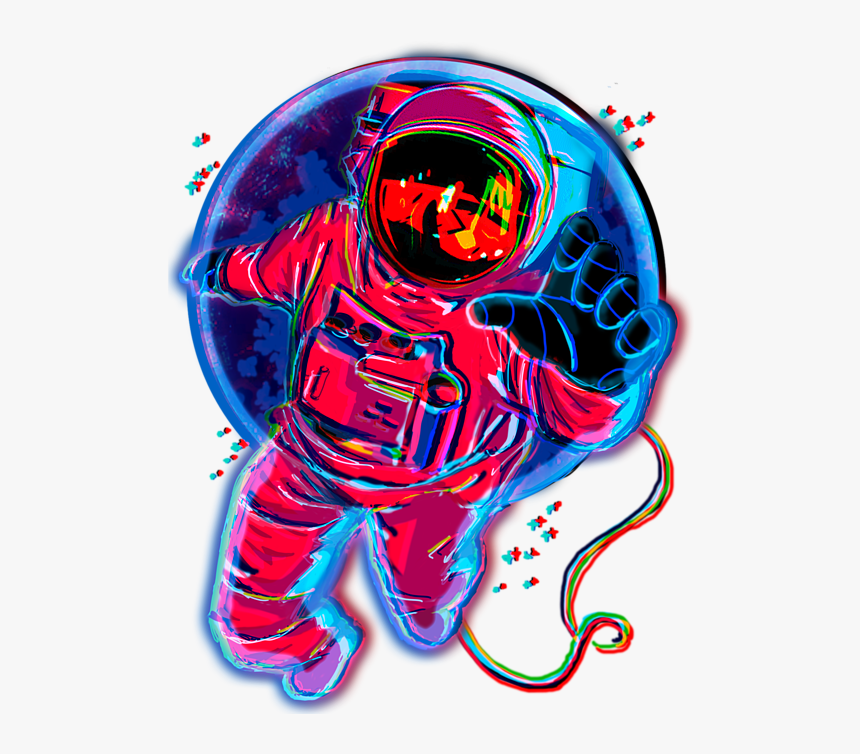 Trippy Astronaut Png - Nice Profile Pictures For Instagram, Transparent Png, Free Download