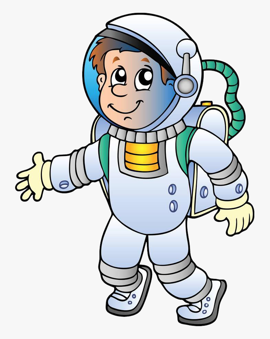 Astronaut Clipart Space Travel - Astronaut Clipart, HD Png Download, Free Download