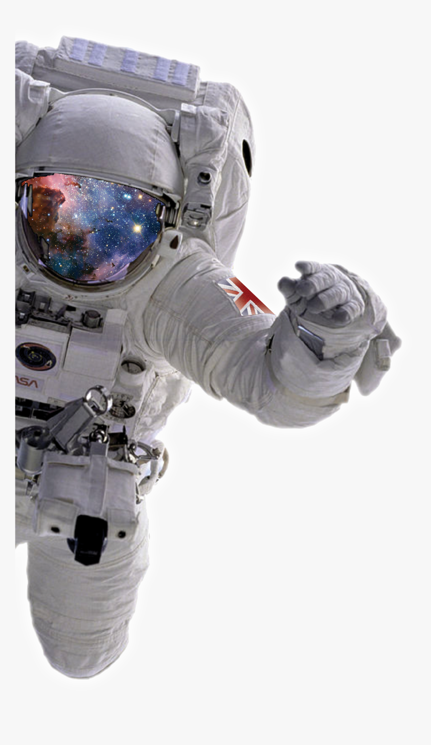 Astronaut In Space Png, Transparent Png, Free Download