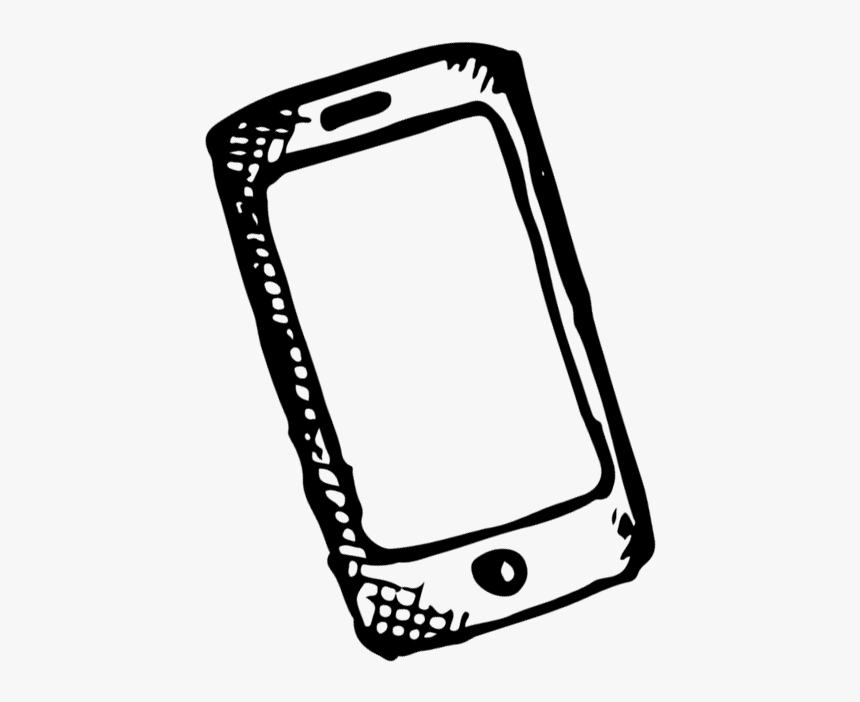 Aloma Phone Icon - Line Art, HD Png Download, Free Download