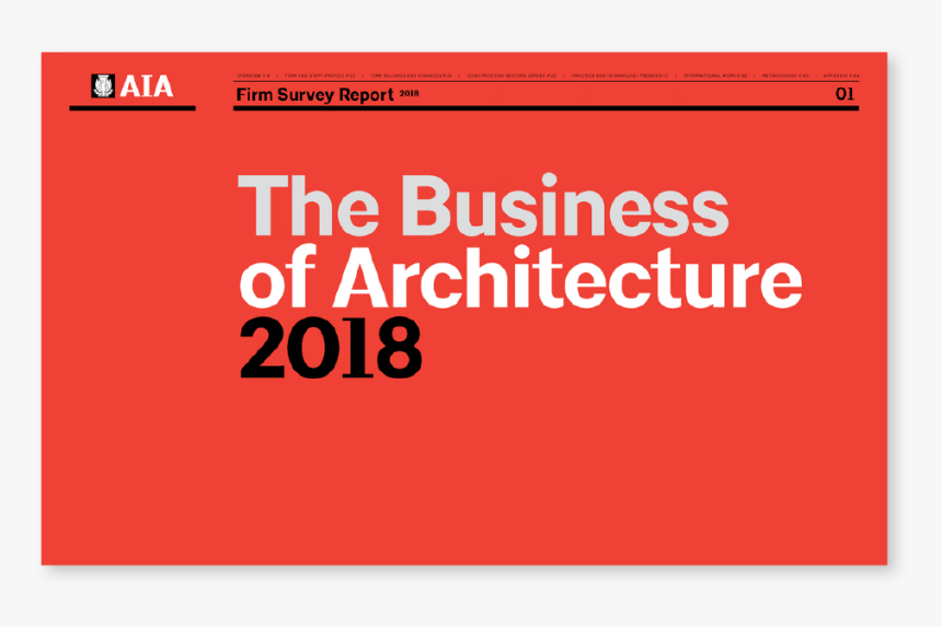2018 Aia Firm Survey - Aia Firm Survey Report 2018, HD Png Download, Free Download