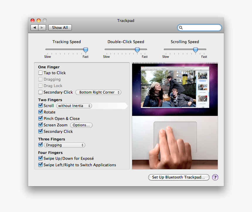 Enter Image Description Here - Trackpad Settings Macbook Pro, HD Png Download, Free Download