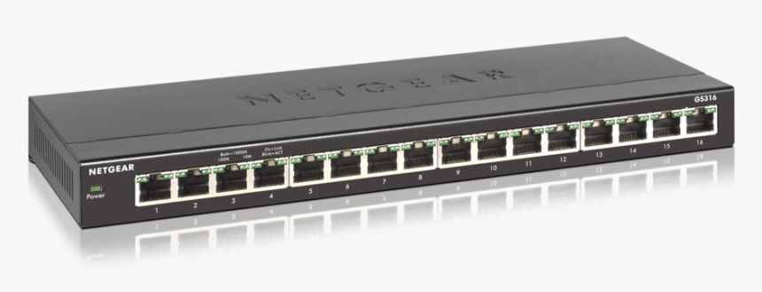 Product View - Switch Gigabit 16 Port, HD Png Download, Free Download